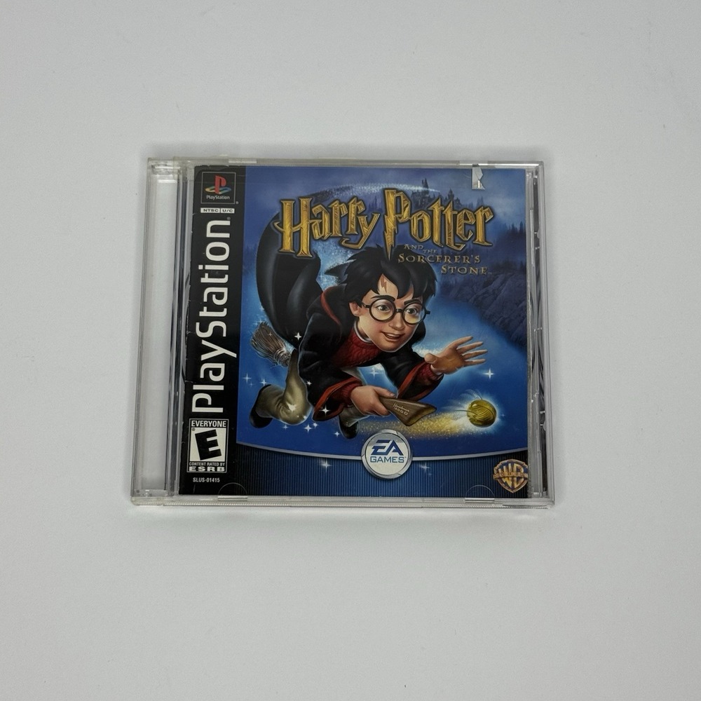 Harry Potter and the Sorcerer's Stone (Sony PlayStation 1, 2001) Manual & Disc